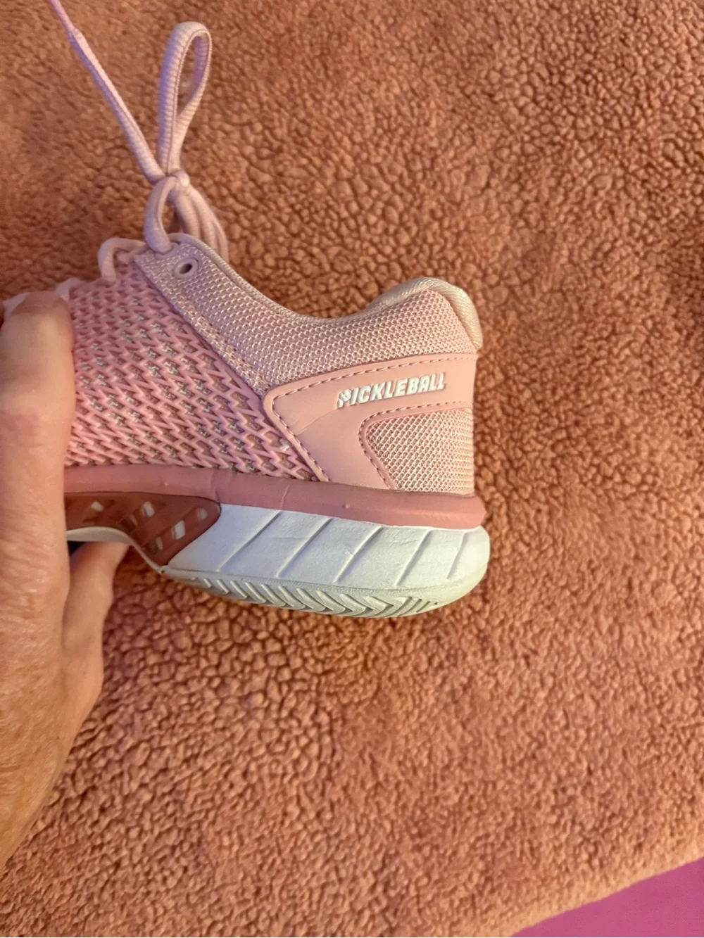 Pink Performance Mesh Trainer - Picture 4 of 5